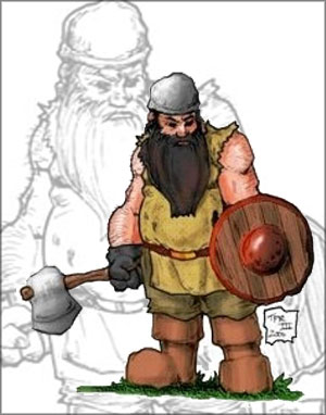 Dwarf Axeman