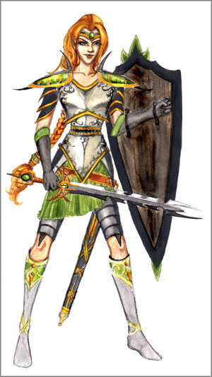 Female Dragon Knight