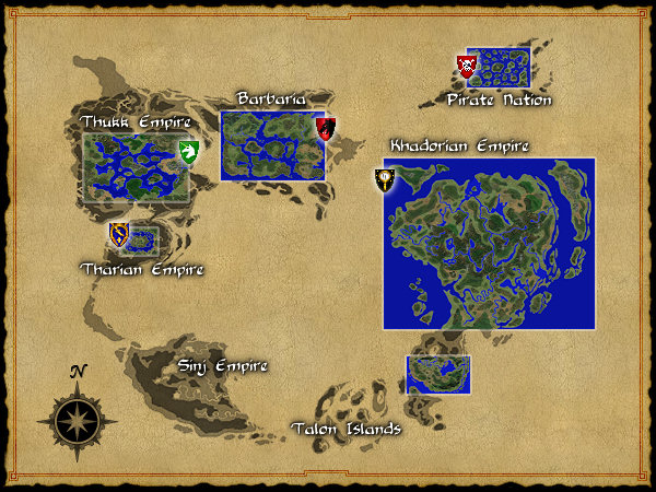 World Map - Full View